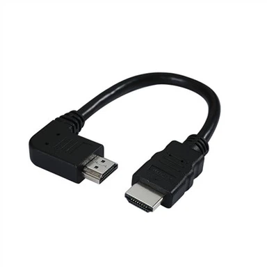 Açılı HDMI Erkek - Erkek Kısa Kablo