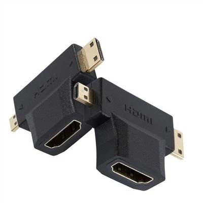 HDMI Erkek - Mini ve Mikro HDMI Adaptörü